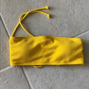 Cute bandeau bikini top